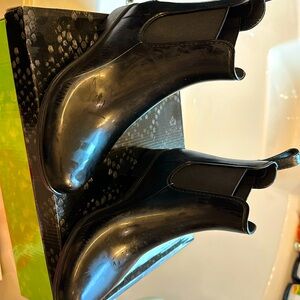 Black rain Booties